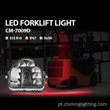 Alta qualidade 24W 10V - 80V LED Blue Light Forklift Light Forklift Laser Luz de Segurança para o Trator de empilhadeiras